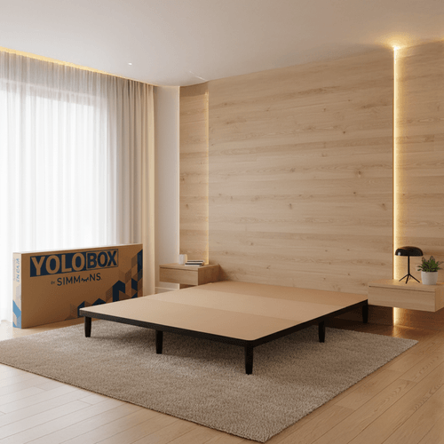 Base Sommier en Caja YOLO BOX by Simmons
